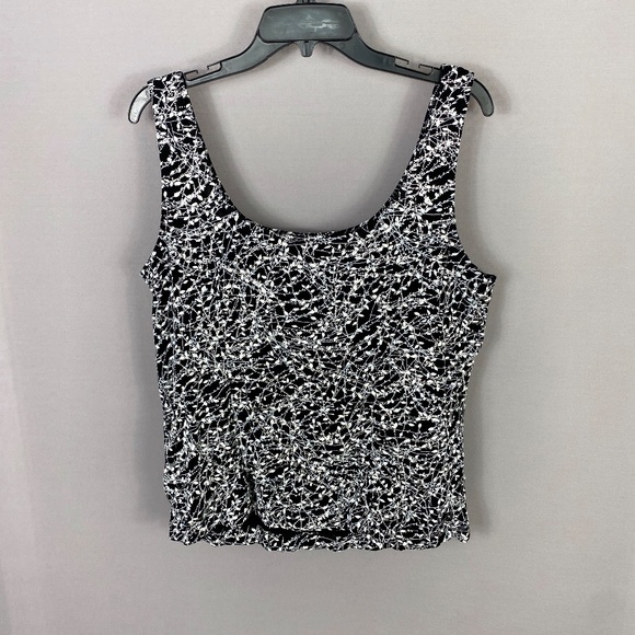 Alex Evenings Jacket/Camisole Floral Glitter Print 2 Piece Set Plus Size… - Picture 14 of 16